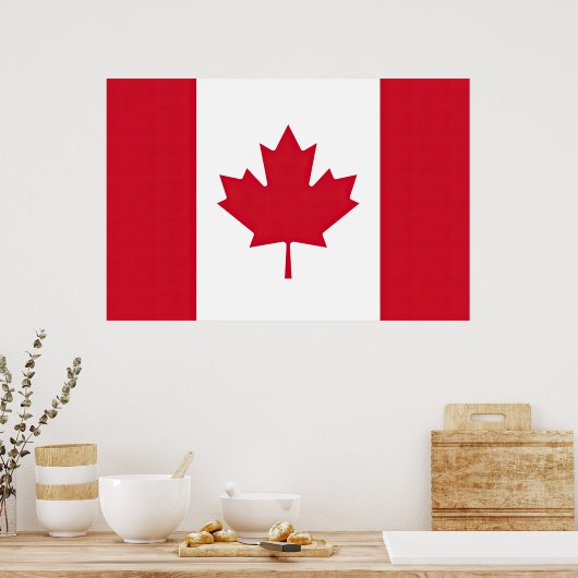 Vlag van Canada Poster (Keuken)