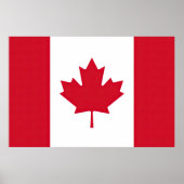 Vlag van Canada Poster (Voorkant)