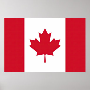 Vlag van Canada Poster
