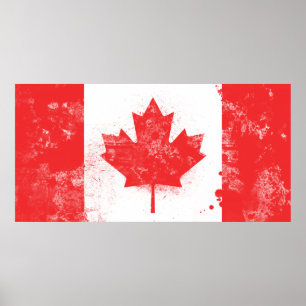 Vlag van Canada Poster