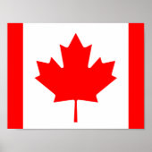 Vlag van Canada Poster (Voorkant)