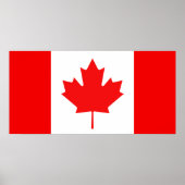 Vlag van Canada Poster (Voorkant)