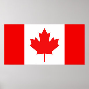 Vlag van Canada Poster
