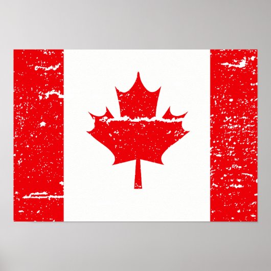 VLAG VAN CANADA POSTER (Voorkant)