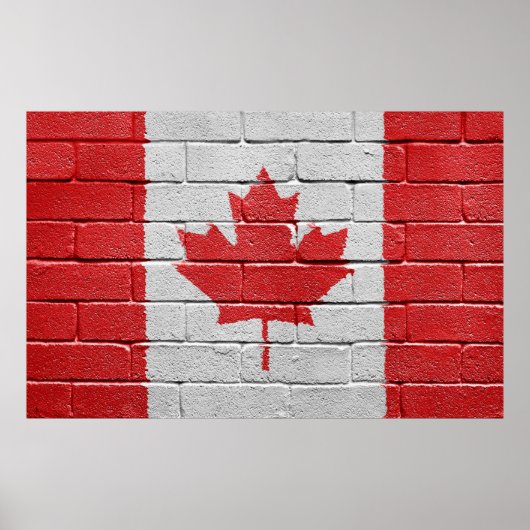 Vlag van Canada Poster (Voorkant)
