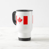 Vlag van Canada Reisbeker (Voorkant links)