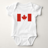 Vlag van Canada Romper (Voorkant)