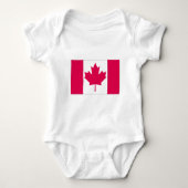 Vlag van Canada Romper (Voorkant)