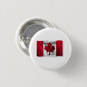 Vlag van Canada Ronde Button 3,2 Cm (Voorkant /achterkant)