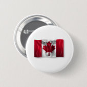 Vlag van Canada Ronde Button 5,7 Cm (Voorkant /achterkant)
