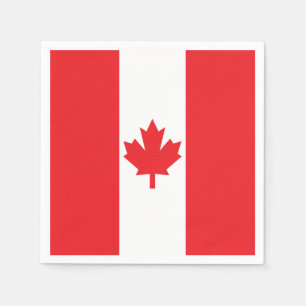 Vlag van Canada Servetten