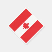 Vlag van Canada Servetten (Hoek)
