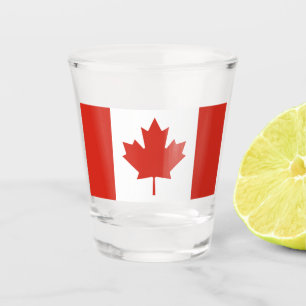 Vlag van Canada Shot Glas