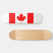 Vlag van Canada Skateboard (Horizontaal)