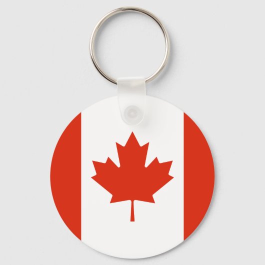 Vlag van Canada Sleutelhanger (Voorkant)