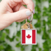 Vlag van Canada Sleutelhanger (Hand)