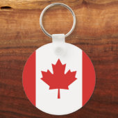 Vlag van Canada Sleutelhanger (Voorkant)