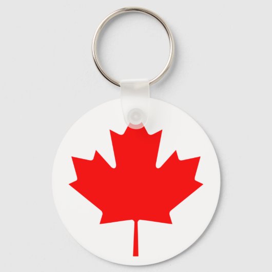 Vlag van Canada Sleutelhanger (Voorkant)