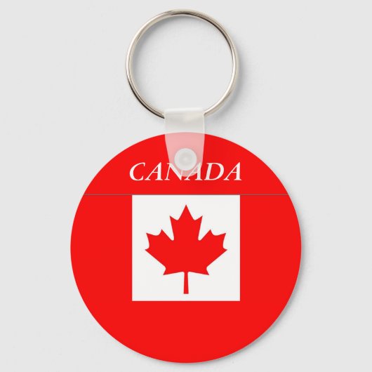 Vlag van Canada Sleutelhanger (Voorkant)