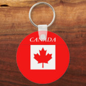 Vlag van Canada Sleutelhanger (Voorkant)