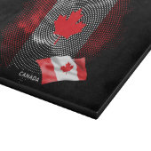 Vlag van Canada Snijplank (Hoek)