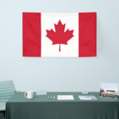 Vlag van Canada Spandoek (Beurs)