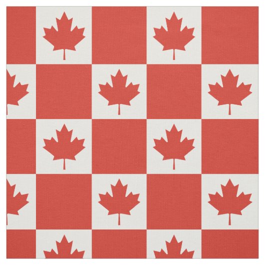 Vlag van Canada Stof (Swatch)