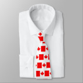 Vlag van Canada Stropdas (Gebonden)