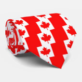 Vlag van Canada Stropdas (Opgerold)
