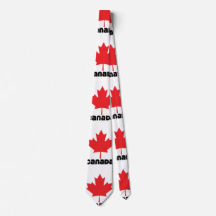 Vlag van Canada Stropdas