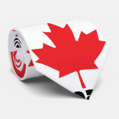 Vlag van Canada Stropdas (Opgerold)