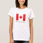 VLAG VAN CANADA T-SHIRT (Voorkant)