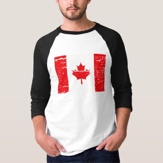 VLAG VAN CANADA T-SHIRT (Voorkant)