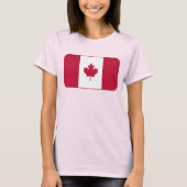 Vlag van Canada T-shirt (Voorkant)