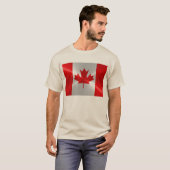 Vlag van Canada T-shirt (Voorkant volledig)