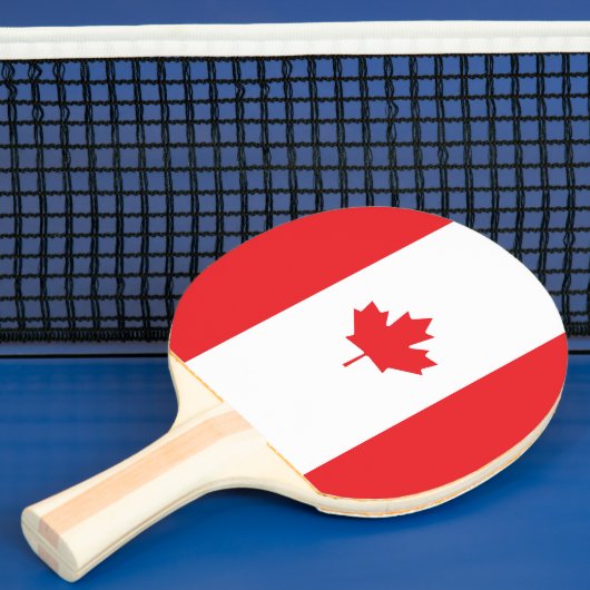 Vlag van Canada Tafeltennisbatje (Insitu)