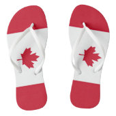 Vlag van Canada Teenslippers (Voetbed)
