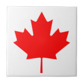 Vlag van Canada Tegeltje (Voorkant)