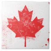 Vlag van Canada Tegeltje (Voorkant)