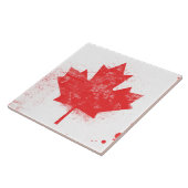 Vlag van Canada Tegeltje (Zijkant)