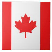 Vlag van Canada Tegeltje (Voorkant)