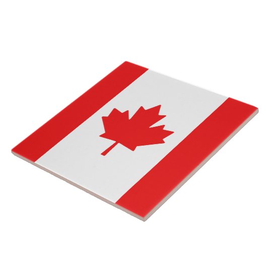 Vlag van Canada Tegeltje (Zijkant)