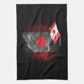Vlag van Canada Theedoek (Verticaal)