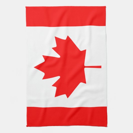 Vlag van Canada Theedoek (Verticaal)