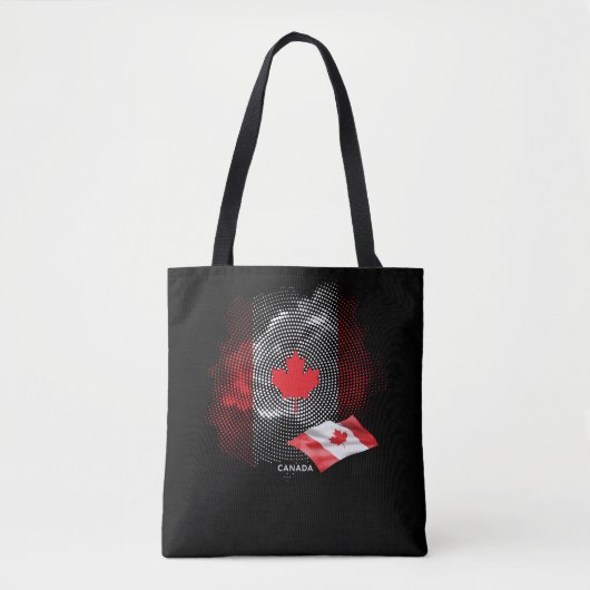 Vlag van Canada Tote Bag (Voorkant)