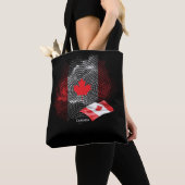 Vlag van Canada Tote Bag (Dichtbij)