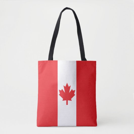 Vlag van Canada Tote Bag (Voorkant)