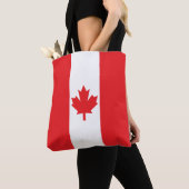 Vlag van Canada Tote Bag (Dichtbij)