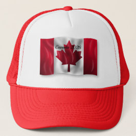 Vlag van Canada  Trucker Pet
