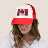 Vlag van Canada Trucker Pet (In situ)